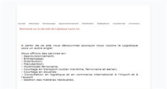Desktop Screenshot of logistiquelaurin.com